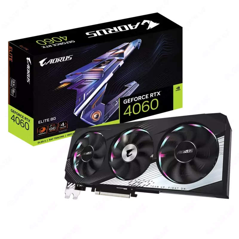 Gigabyte AORUS GeForce RTX™ 4060 ELITE 8GB GDDR6