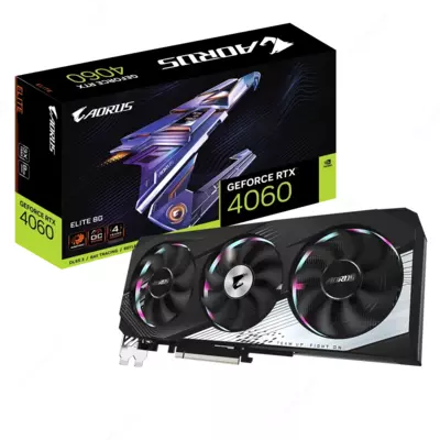 Gigabyte AORUS GeForce RTX™ 4060 ELITE 8GB GDDR6