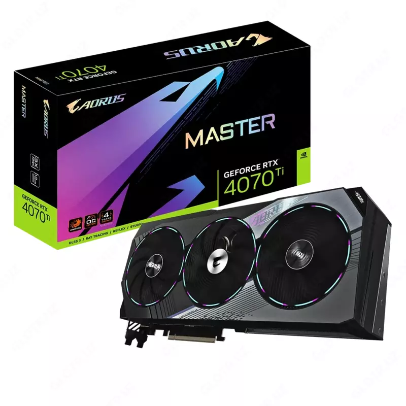Gigabyte AORUS GeForce RTX 4070 Ti MASTER 12GB GDDR6X