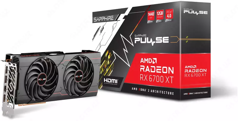 Sapphire 12GB AMD Radeon RX 6700 XT Pulse GDDR6