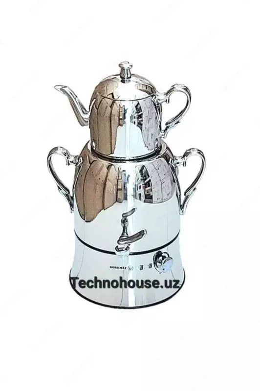 Электро Самовар 4 л с регулировкой мощности KORKMAZ A334 samovar