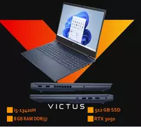 Игровой ноутбук HP Victus 15-FA1093DX Intel Core i5-13420H  512 GB SSD  8 GB DDR4 - 