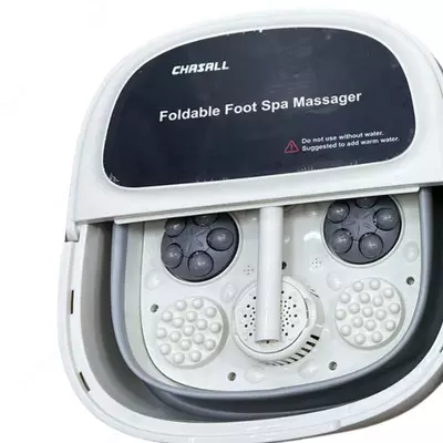 Раскладная электрическая ванночка для ног Chasall foot spa massage