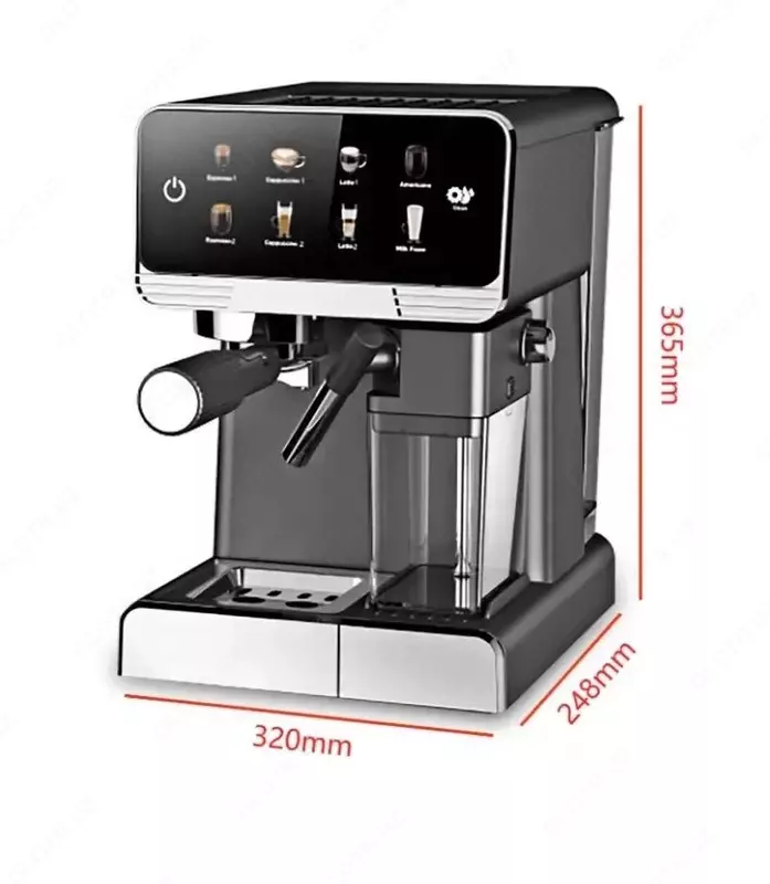 Новая модель 2024 кофемашина Maier Mr-2100 Эспрессо 20 бар с капучинатором