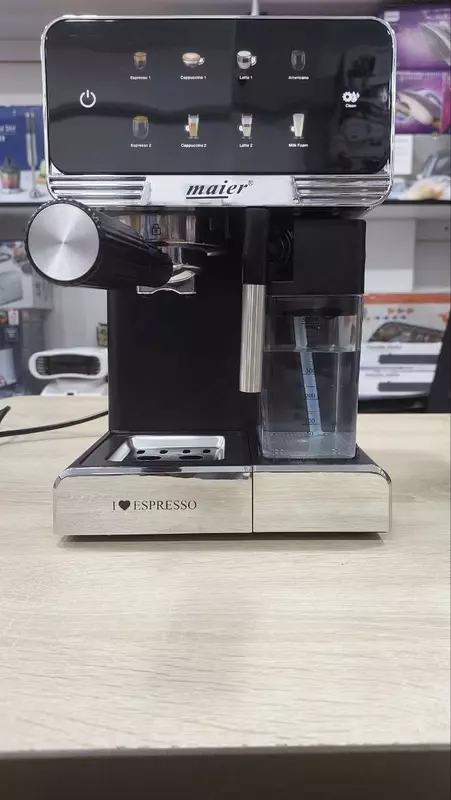 Новая модель 2024 кофемашина Maier Mr-2100 Эспрессо 20 бар с капучинатором