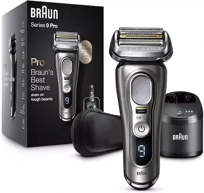 Электробритва Braun Series 9 Pro 9465cc со станцией SmartCare и футляром