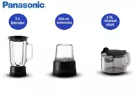  Соковыжималка  блендер и измельчитель в комплекте PANASONIC MJ-DJ31STQ Только в розницу