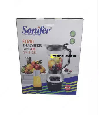 Блендер Sonifer SF-8128 1,5 л / 1500 Вт 2 в 1