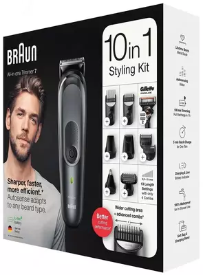 Триммер для бороды усов и волос MGK7321 и Gillette