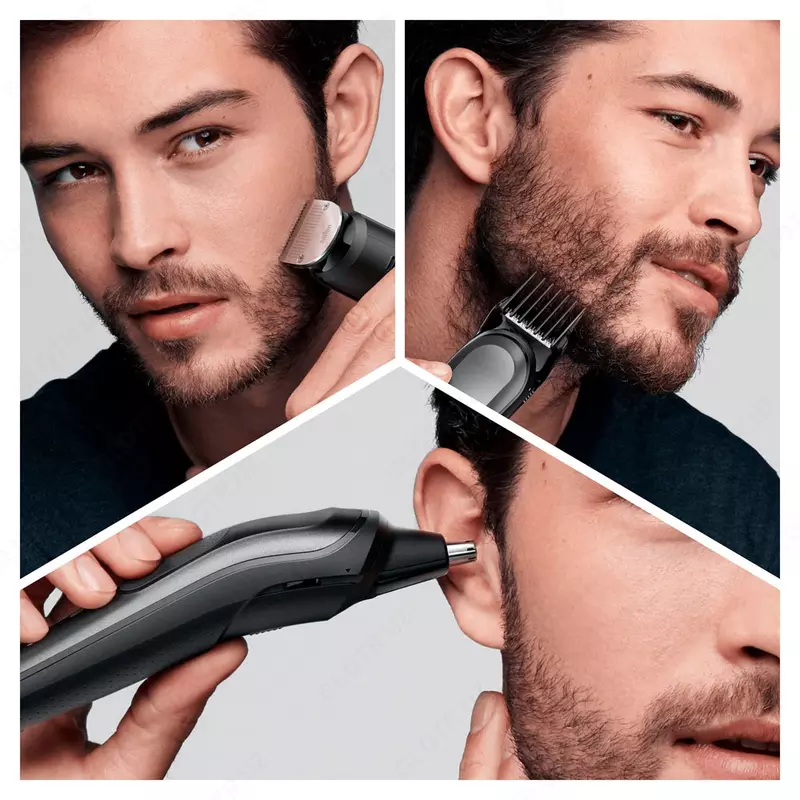 Триммер для бороды усов и волос MGK7321 и Gillette