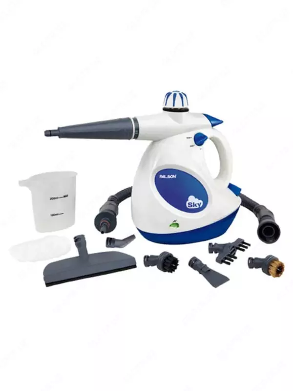 Пароочиститель, отпариватель Palson Limpiador Sky 30582, синий - белый