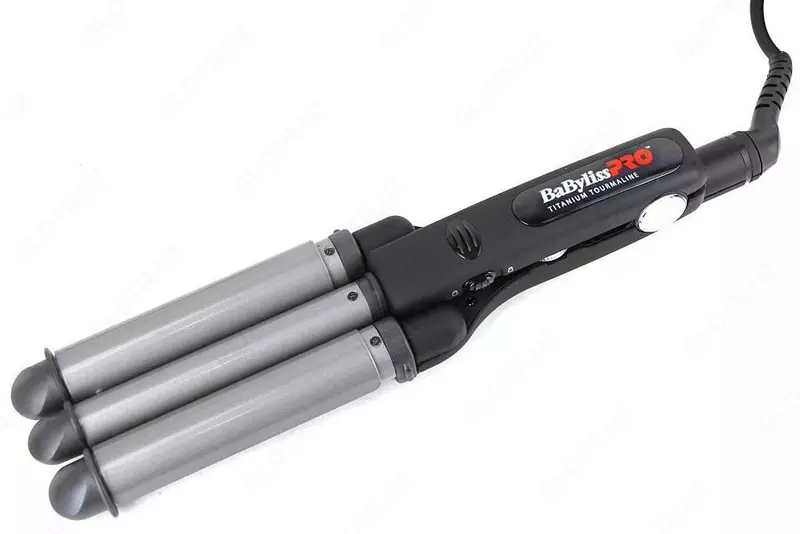 Профессиональная тройная плойка для волос, BaByliss PRO Triple Barrel Waver BAB2269TTE, 22-19-22 мм