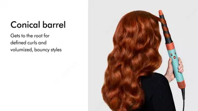 Новый мультистайлер и фен Dyson Airwrap id™ Straight+Wavy (Керамическая патина/Топаз)