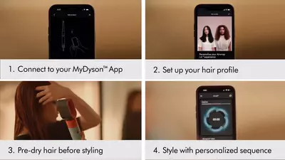 Новый мультистайлер и фен Dyson Airwrap id™ Straight+Wavy (Керамическая патина/Топаз)