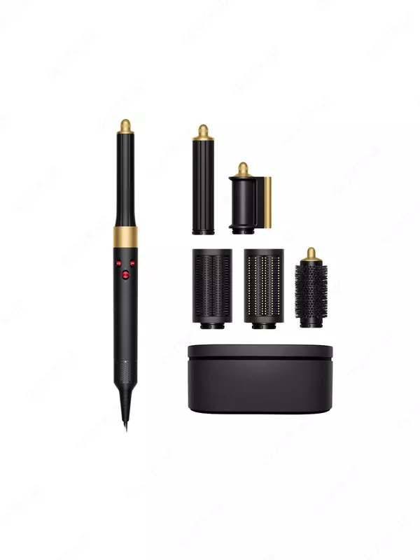 Мультистайлер и фен Dyson Airwrap™ Straight+Wavy Onyx gold