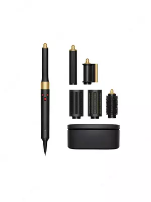 Мультистайлер и фен Dyson Airwrap™ Straight+Wavy Onyx gold
