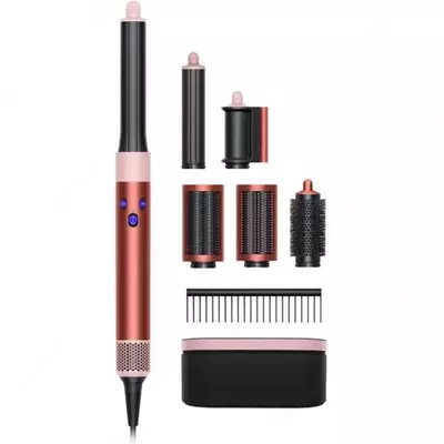 Мультистайлер и фен Dyson Airwrap™ Straight+Wavy (Клубнично-бронзовый/Розовый)