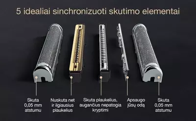 Электрическая бритва Braun S9 Pro+ 9577cc Silver SmartCare, PowerCase