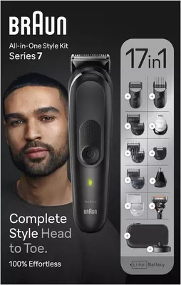 Universal trimmer Braun MGK7490