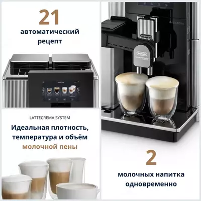 Кофемашина DeLonghi EPAM960.75.GLM Maestosa