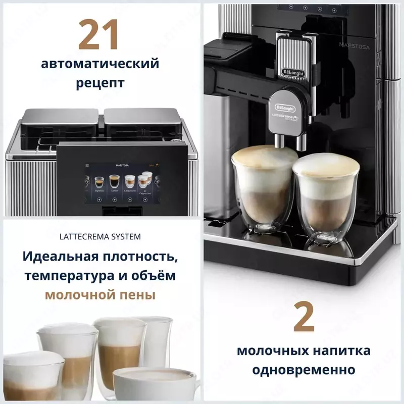Кофемашина DeLonghi EPAM960.75.GLM Maestosa