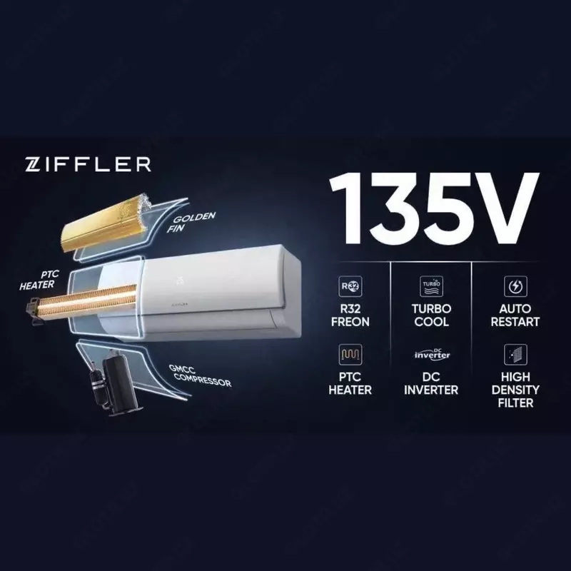 Кондиционер Ziffler Vigo 12 Инвертор