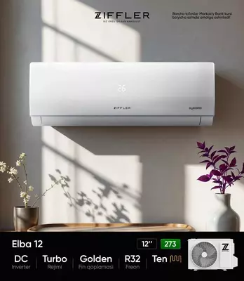Кондиционер Ziffler Bonn 12 Inverter