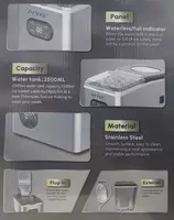 Льдогенератор кубикового льда для кафе и дома 20