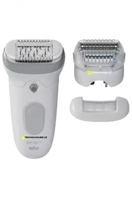 Эпилятор Braun Silk-épil 7 SE 7-041 для влажной и сухой эпиляции.