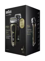 Беспроводная электробритва Braun Series 9 Pro+ 9569cc для влажного и сухого бритья.