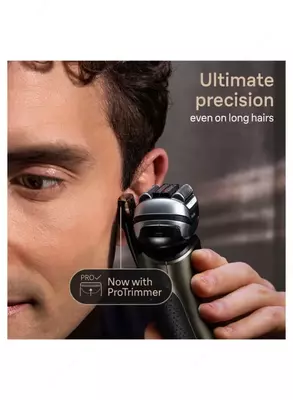 Беспроводная электробритва Braun Series 9 Pro+ 9569cc для влажного и сухого бритья.