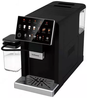 Кофемашина автоматическая зерновая с капучинатором Uakeen germany сенсорный цветной дисплей 7.