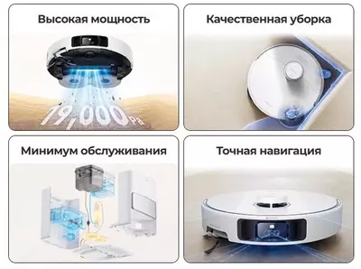 Робот пылесос Dreame Trouver Vacuum Cleaner P50 Ultra (EU) TECHNOHOUSE