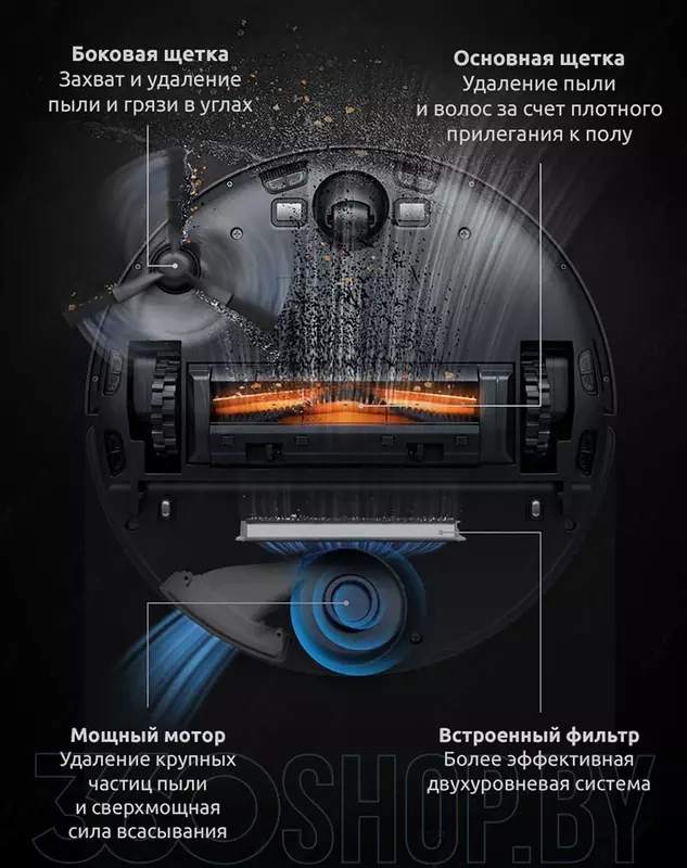 Робот пылесос Dreame Trouver Robot Vacuum Z50 Ultra (RLZ92CE).