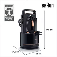 Parogenerator BRAUN IS9090BK - 4 827 900 so'm