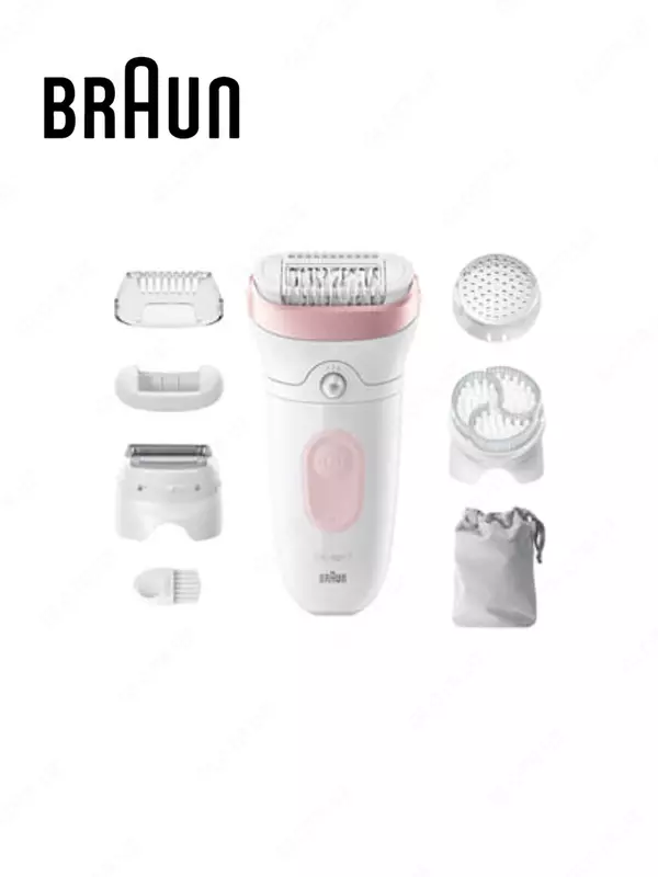 Braun Silk-épil 7 SE7060 nam va quruq epilyatsiya uchun epilyator