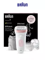Эпилятор Braun Silk-epil 7 SE7060 для влажной и сухой эпиляции TECHNOHOUSE