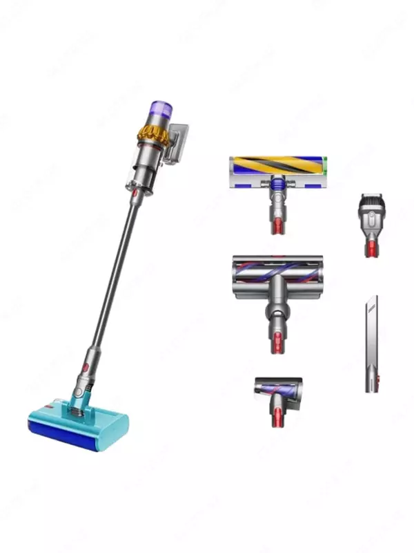 Dyson V15 Detect Submarine vertikal simsiz changyutgichi yuvish rangi: kumushrang, RF vilkasi