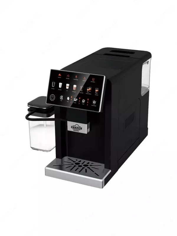 Кофемашина автоматическая зерновая с капучинатором Uakeen germany сенсорный цветной дисплей 7.