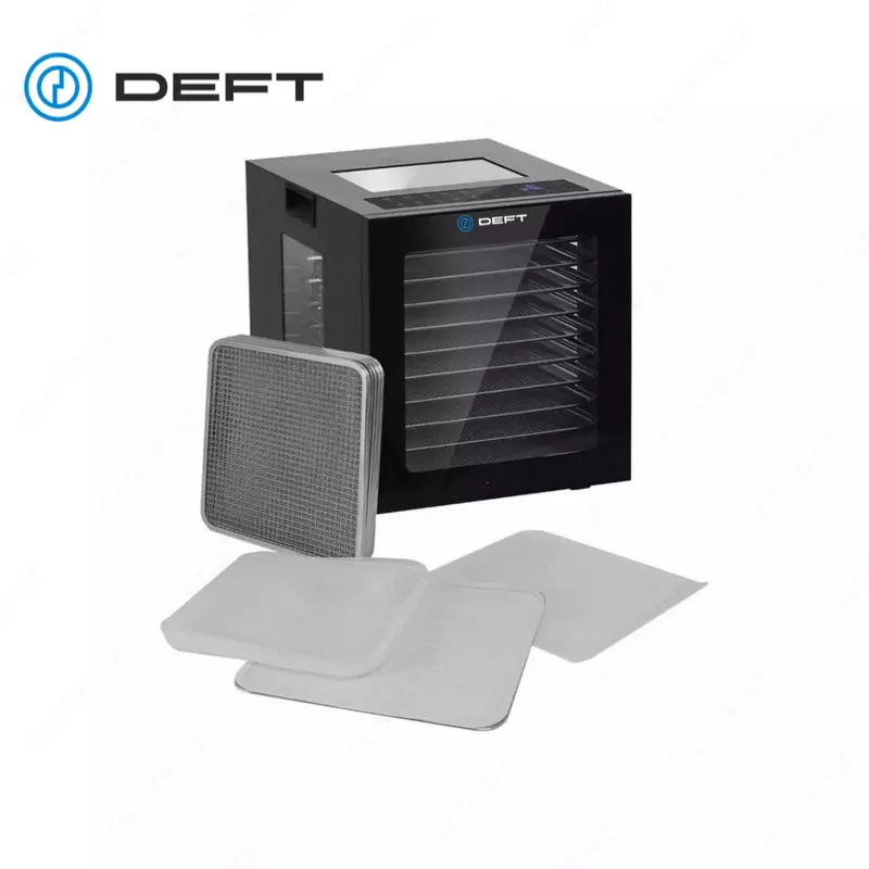 Meva va sabzavotlarni quritish uchun DEFT DTFD1008B degidratori 8 ta taglik