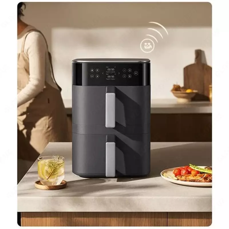Аэрофритюрница Xiaomi Smart Double Stack 12L - TECHNOHOUSE