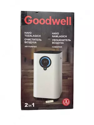 Очититель и увлажнитель воздуха GOODWELL 2в1 TECHNOHOUSE