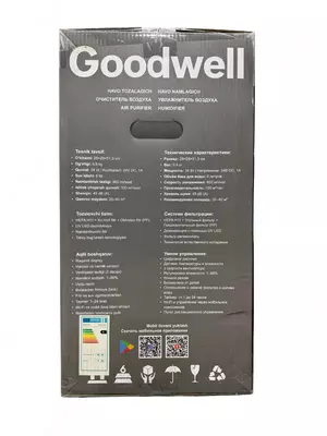 Очититель и увлажнитель воздуха GOODWELL 2в1 - TECHNOHOUSE