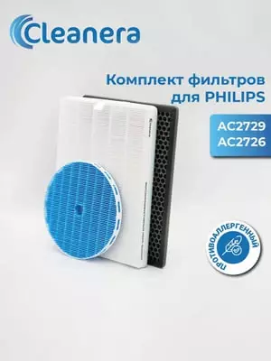  Комплект фильтров FY1410 и FY1413 для очистителя воздуха Philips AC2729  AC2726 и AC2721 - 