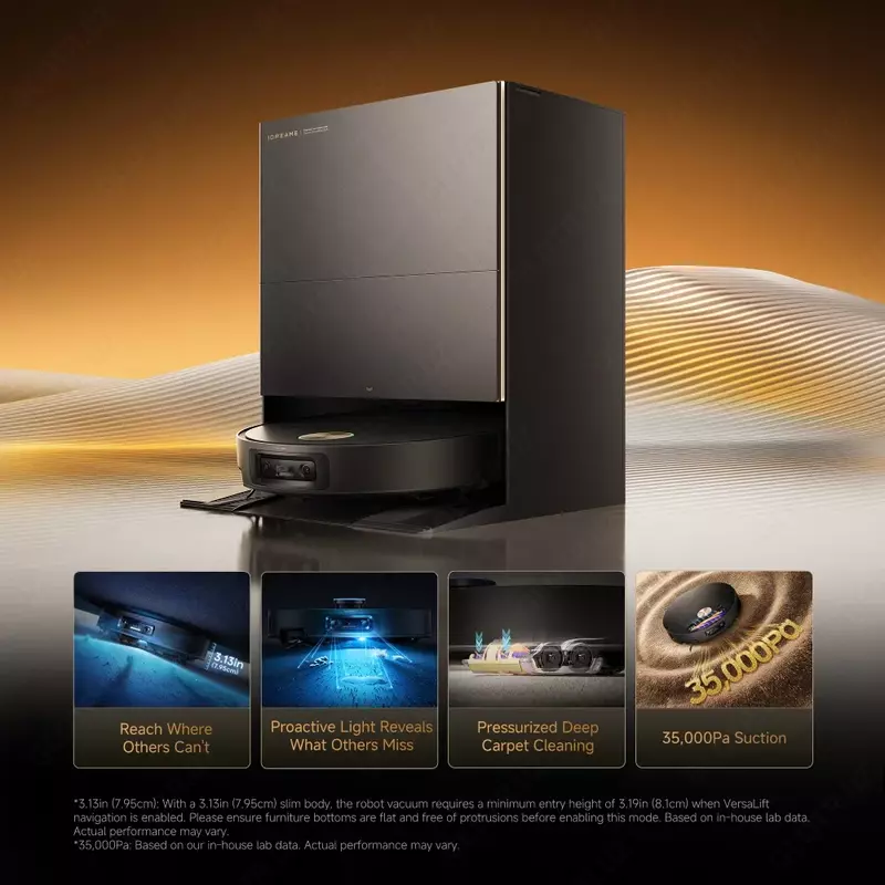  Робот-пылесос Dreame X60 Max Ultra Complete - 