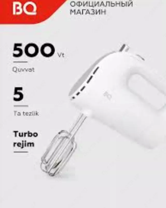 Mikser BQ MX423 White-Steel Toshkentda