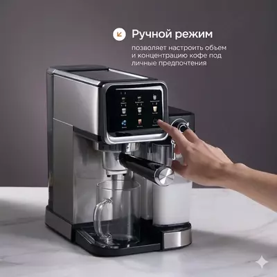капсульная и Рожковая кофемашина кофеварка DEFT DT009 Кофемашина 3 в 1