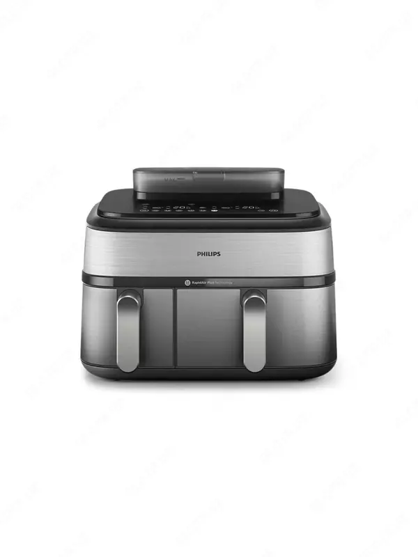 Аэрогриль Philips NA555  пар  двойная корзина  антипригарное покрытие