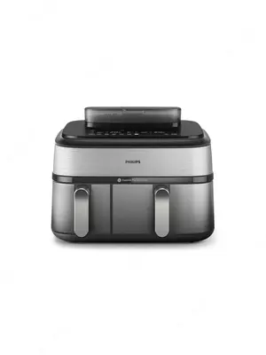 Аэрогриль Philips NA555  пар  двойная корзина  антипригарное покрытие