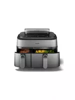  Аэрогриль Philips NA555  пар  двойная корзина  антипригарное покрытие - 